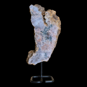 Large Pink Amethyst On Stand