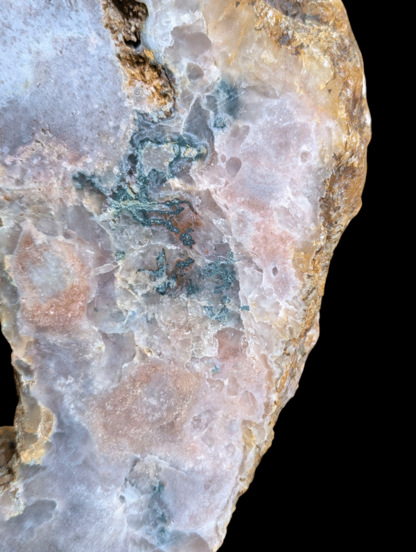 Large Pink Amethyst On Stand - Image 4