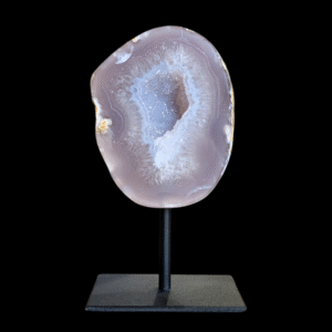 Agate Geode On Stand