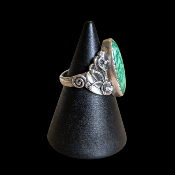 Sterling Silver & Relios Turquoise Ring - Image 2