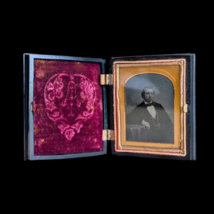 Pecks & Son USA Union Case Ambrotype