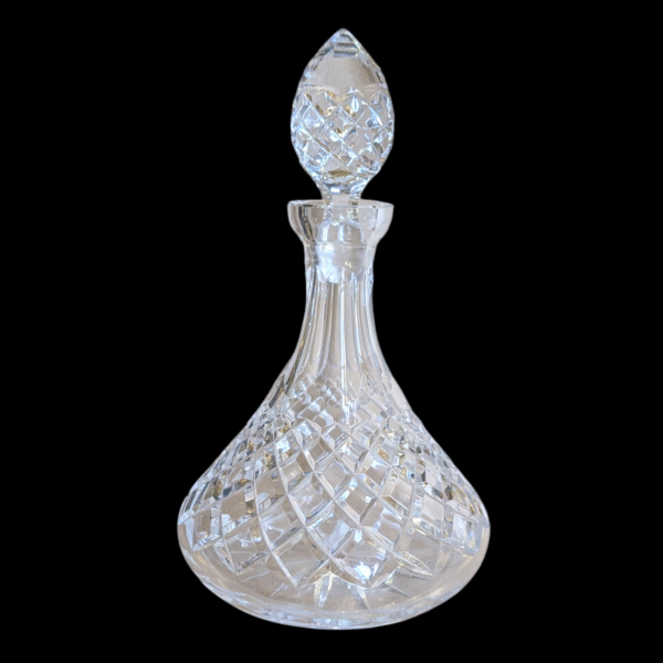 Cut Crystal Ships Decanter