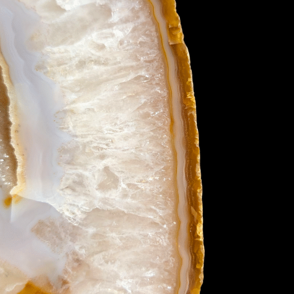 Large Agate Slice On Stand - Image 4