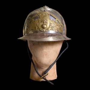 Vintage French Fireman's Helmet