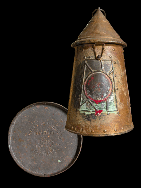 Rare Huntley & Palmers 'Lighthouse' Biscuit Tin – Early 20th Century - Image 3