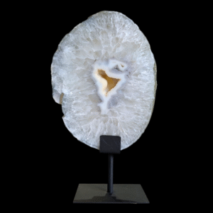 Large Agate Slice On Stand