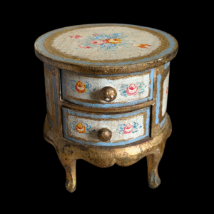 Miniature Lacquered Venetian Drawers