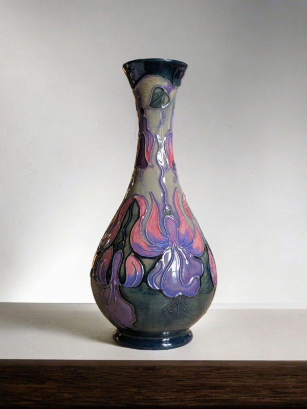 William Moorcroft Exclusive Ltd Edition Collector Club 1993 By Palhel Bishop Fuchsia - Image 3