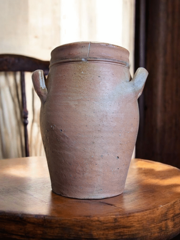 1870's Twin Handled Terracotta Lidded Urn - Image 2