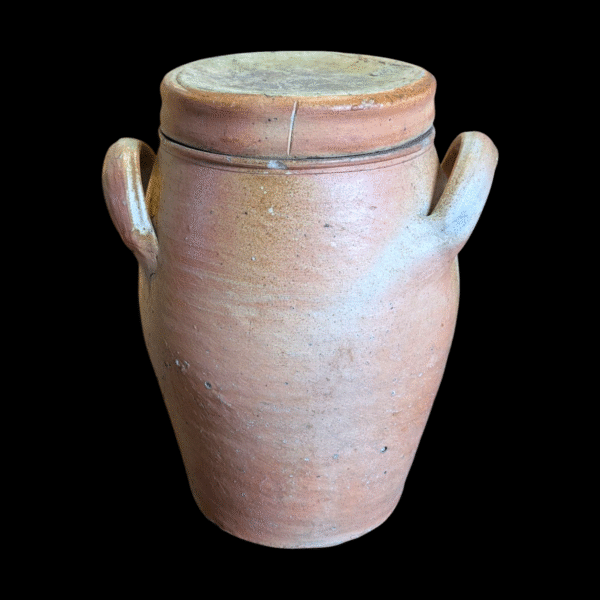 1870's Twin Handled Terracotta Lidded Urn - Image 3