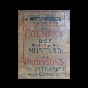 Colman's Mustard Advertising Board