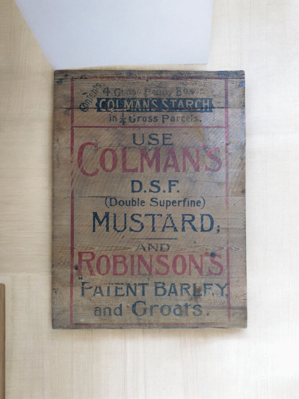 Colman's Mustard Advertising Board - Image 2