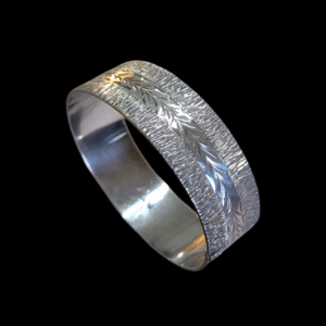 Vintage Sterling Silver 1970 Bracelon Ltd Bangle