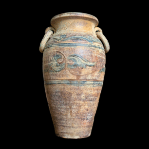 Twin Handled Stoneware Vase