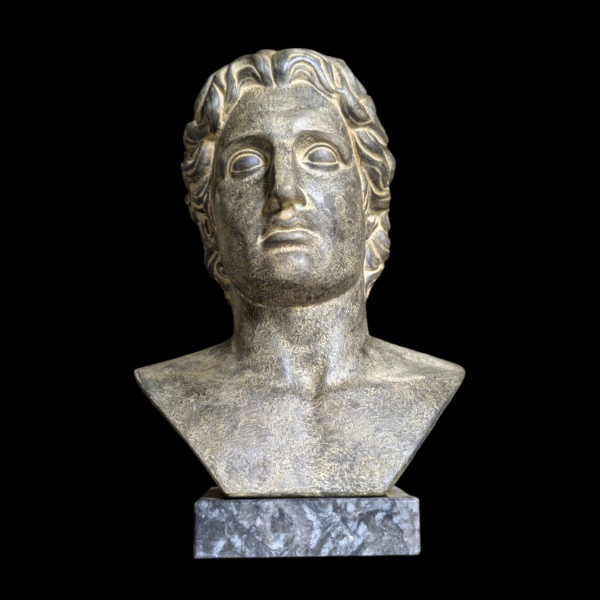 Plaster Bust Of Alexander The Great