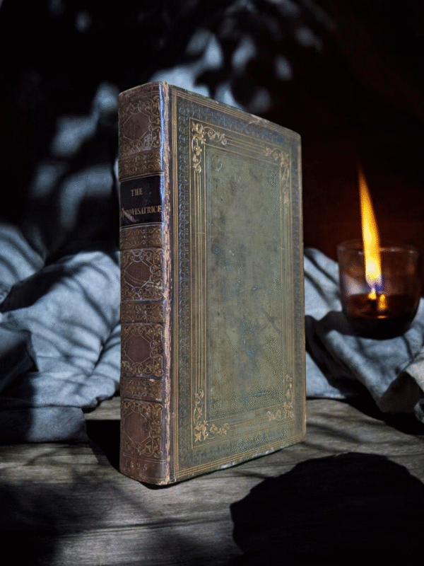 The Improvisatrice and Other Poems by L.E.L. – 1825 New Edition – Antique Gilt-Tooled Binding - Image 3