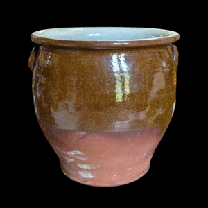 Large Glazed Terracotta Pot