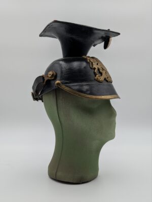 Prussian Pickelhaube Lance Cap with Imperial Eagle Plate