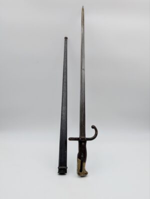 French Model 1874 Gras Sword Bayonet with Scabbard