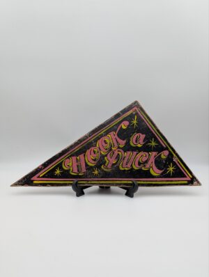 Vintage Hand Painted “Hook a Duck” Fairground Sign