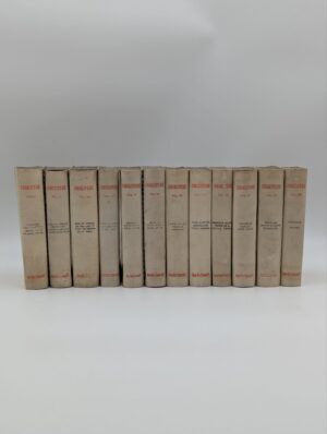 1882 Shakspere Complete Works – 12 Volume Vellum Bound Set