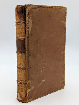 Early 19th Century The Annual Register – 1759 Volume, Eighth Edition (Published 1802), Full Leather Binding