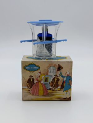 Vintage Bourjois “Evening in Paris” Sedan Chair Novelty Perfume Bottle with Original Box