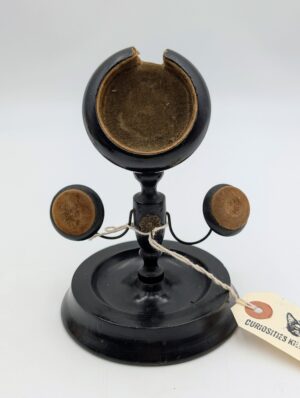 Victorian Ebonised Wooden Pocket Watch Display Stand