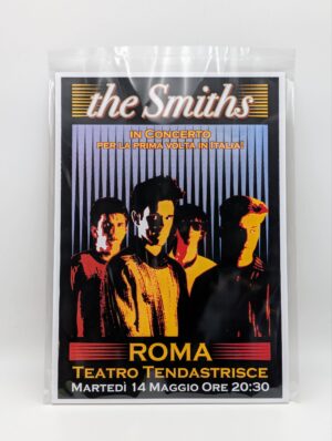 The Smiths Rome Concert A3 Music Poster – Teatro Tendastrisce Italy