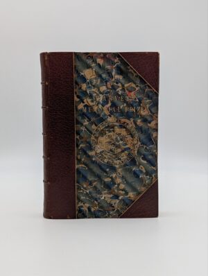 Antique Essays of Elia by Charles Lamb – 1894 Macmillan & Co Half Leather Prize Binding