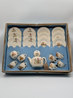 Vintage Disneyland “Walt Disney” Children’s Tea Set in Original Box