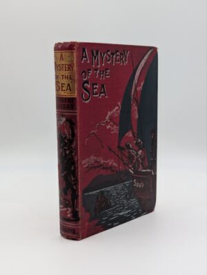 Antique A Mystery of the Sea by Herbert Hayens – Illustrated Edwardian Cloth Binding