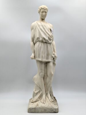 Grand Tour Style Marcus Antonius Resin Sculpture Classical Figure