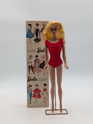 1962 Vintage Barbie Doll with Original Box – Mattel Teen Age Fashion Model
