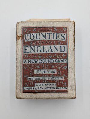 1920s “Counties of England” Card Game by Jaques & Son, London – 1st Series