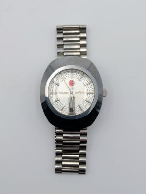 Rado DiaStar Stainless Steel Wristwatch with Oval Case and Bracelet