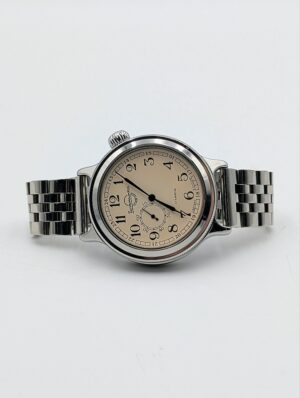 Sturmanskie Automatic Wristwatch with Cream Dial and Exhibition Case Back