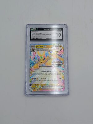 CGC 10 Gem Mint Jolteon ex Pokémon Card – Prismatic Evolutions 030/131