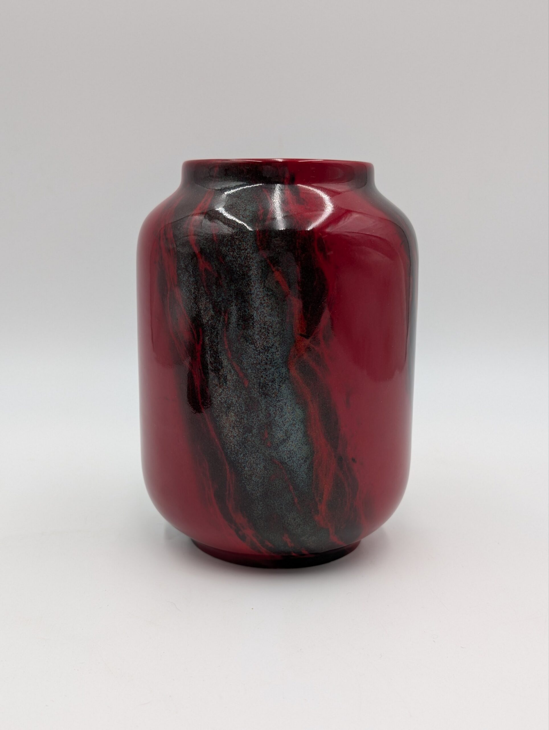 Royal Doulton Archives Burslem Artwares Flambé Vase “Oriental Sung” BA15 Limited Edition No. 55 - Image 2