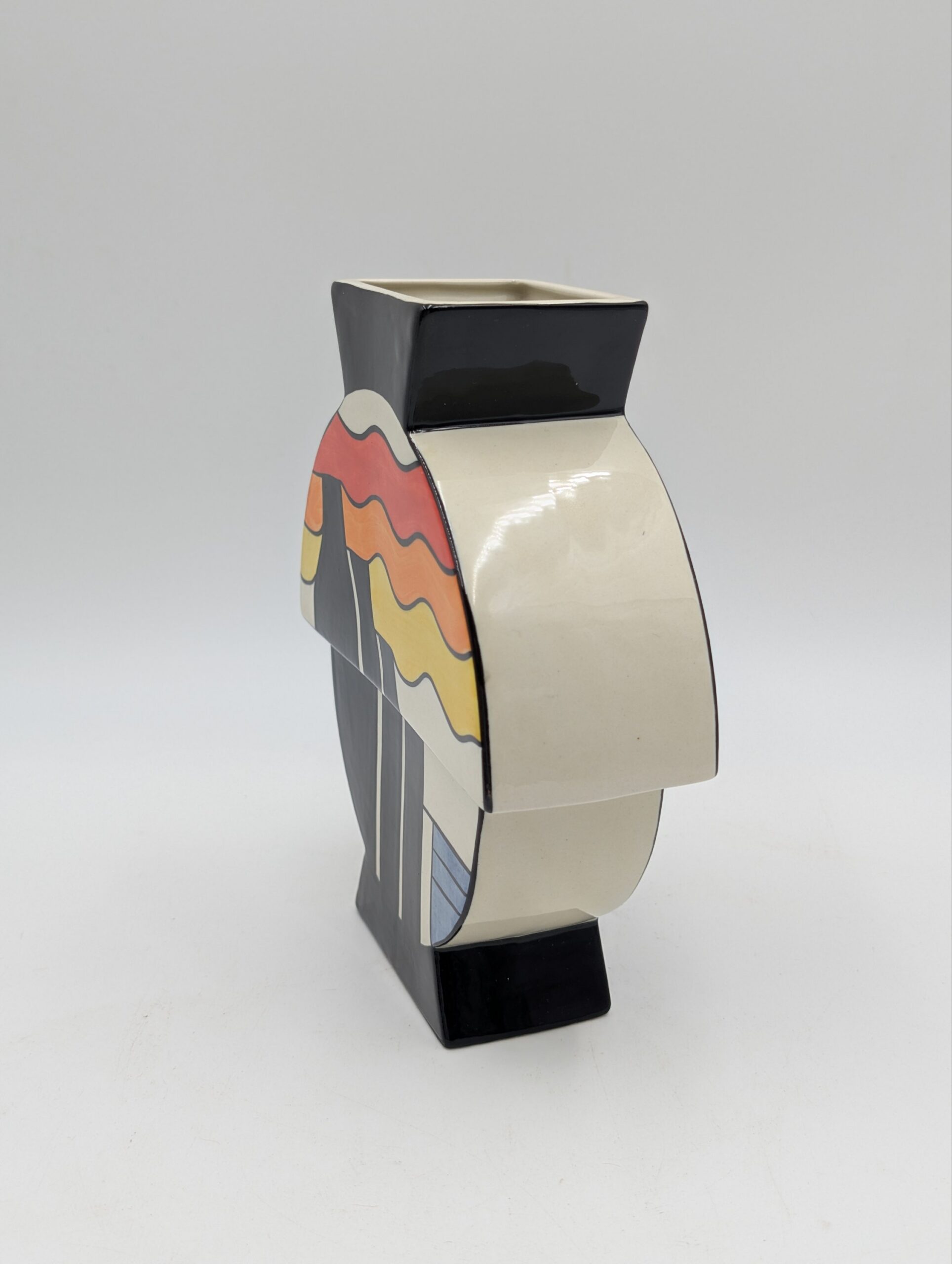 Lorna Bailey “Stroke-on-Trent” Art Deco Style Studio Pottery Vase - Image 2