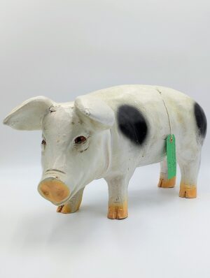 Vintage Fibreglass Butcher’s Shop Pig Display Figure