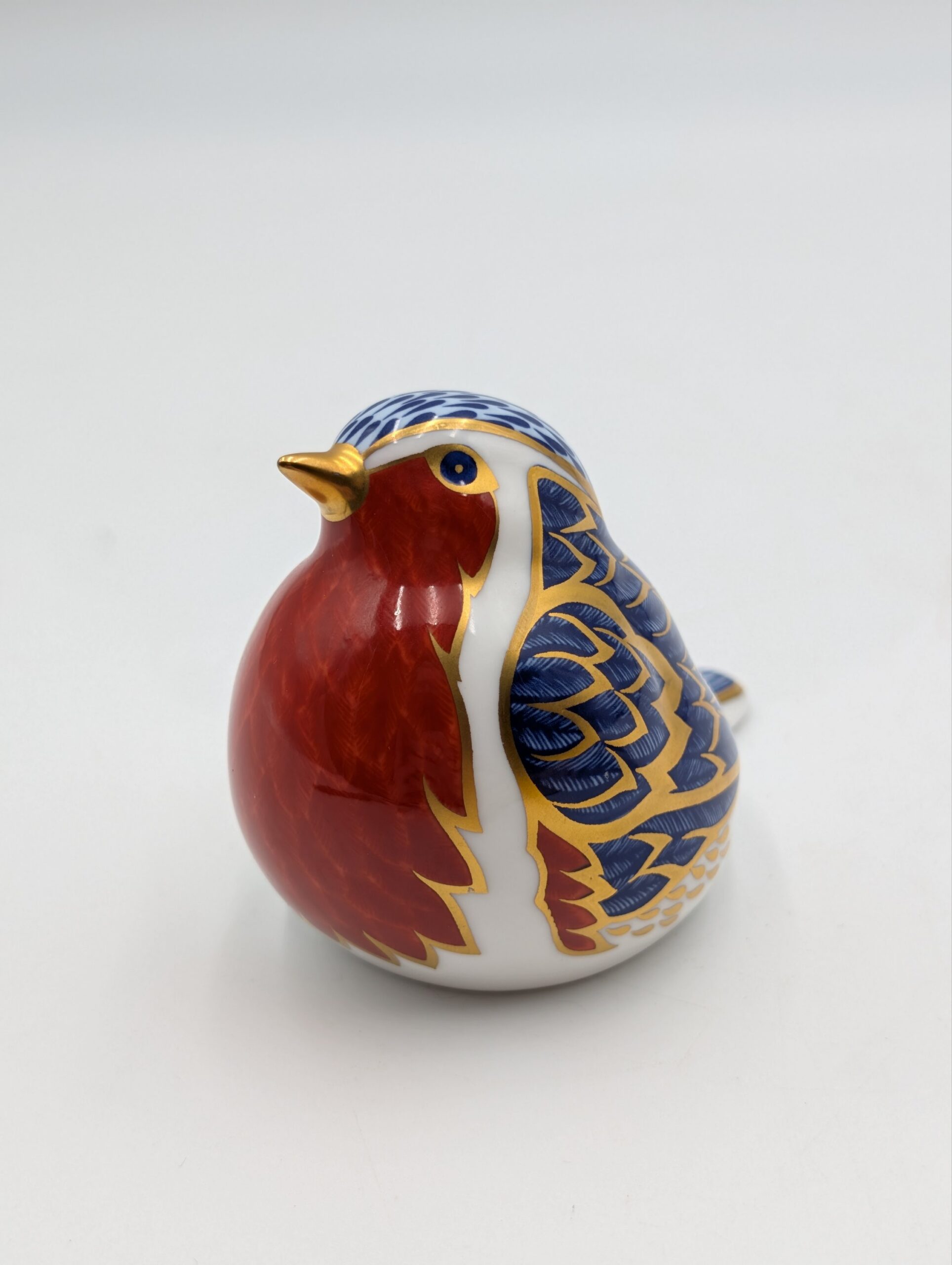 Royal Crown Derby Imari Style Partridge Paperweight – Gold Stopper - Image 3