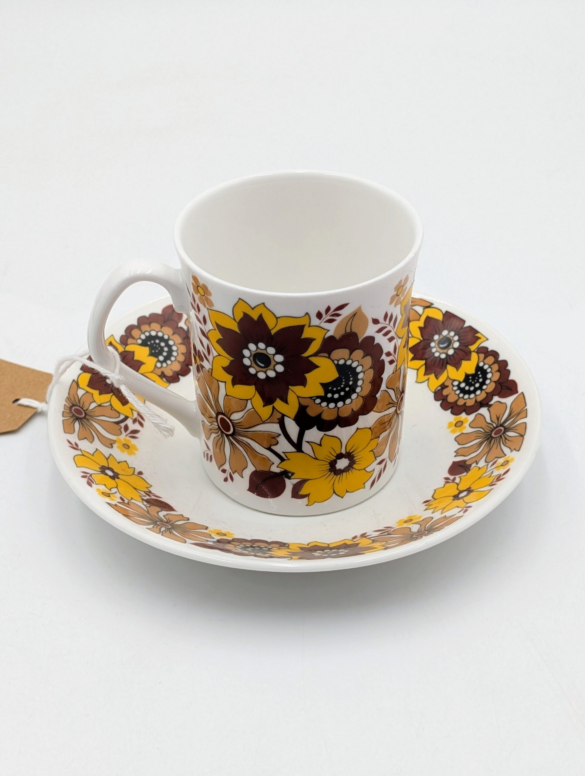 Vintage Elizabethan Bone China Tea Cup & Saucer – Chelsea Pattern – Retro Floral Tea Set (Colour Variations Available) - Image 2