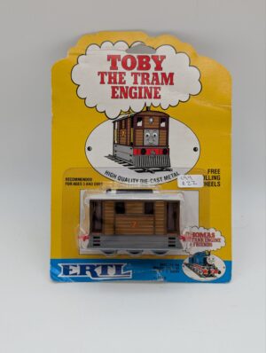 ERTL Thomas The Tank Engine Toby The Tram Engine Die-Cast Toy – Sealed On Original Card