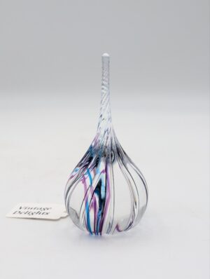 Vintage Art Glass Ring Holder Paperweight