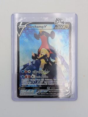 Pokémon Garchomp V Trainer Gallery Full Art Card TG23/TG30 – Cynthia Artwork