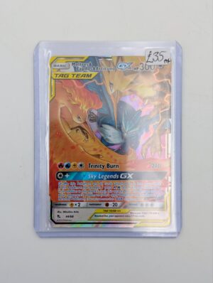Pokémon Moltres & Zapdos & Articuno GX Tag Team Holo Card 44/68 – Hidden Fates
