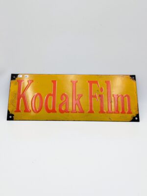 Original Kodak Film Enamel Advertising Sign