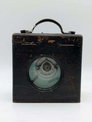Vintage Excelsior Belgium Pigeon Racing Timing Clock In Original Carry Case