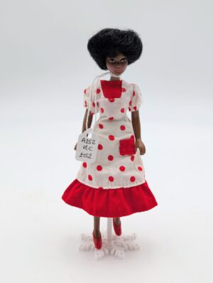 1970s Palitoy Pippa Mandy Friend Doll In Original Polka Dot Dress